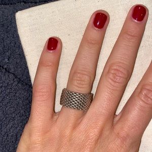 Tiffany & Co mesh ring